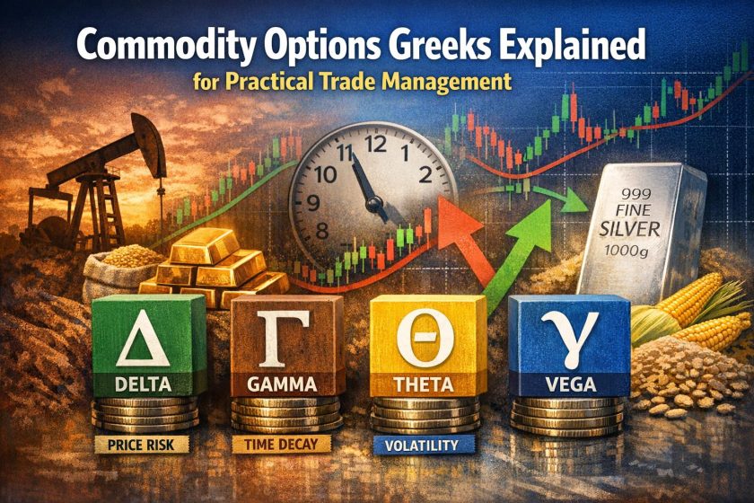 Commodity Options Greeks Explained for Practical Trade Management