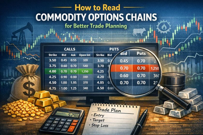 How to Read Commodity Options Chains for Better Trade Planning